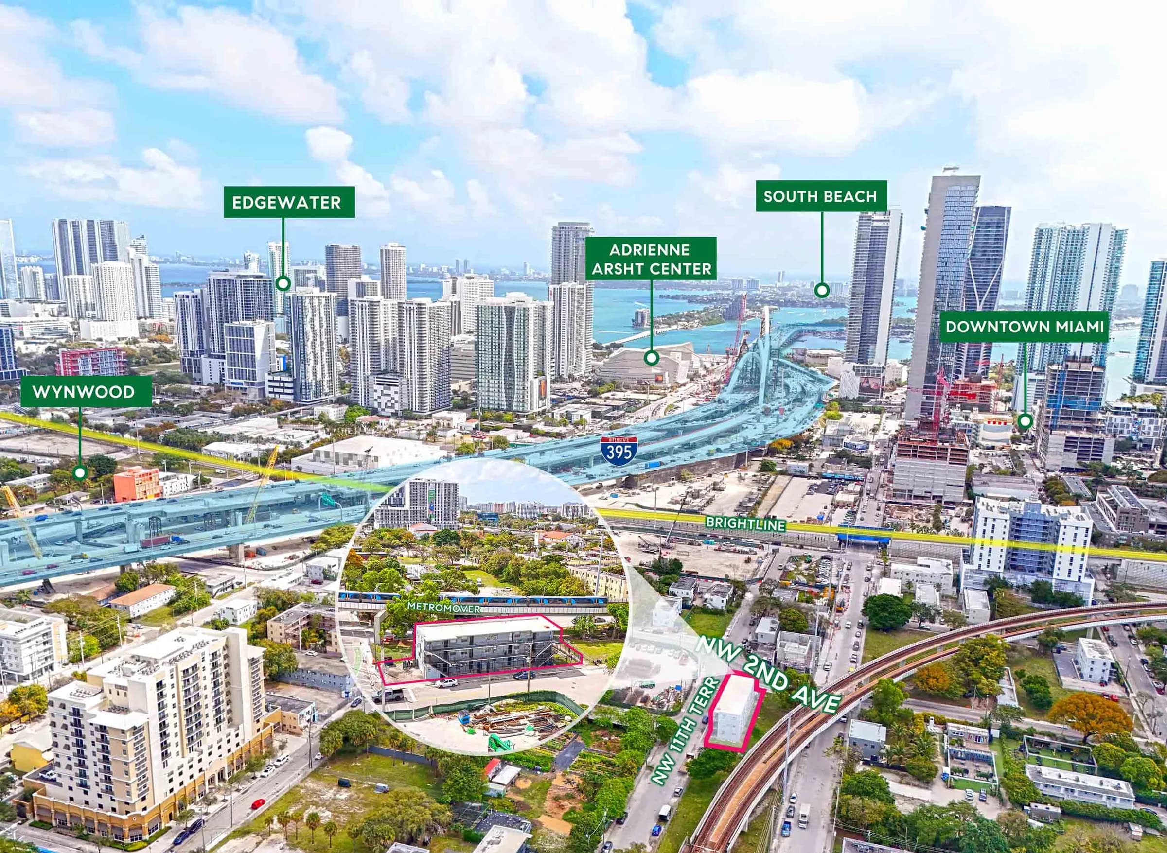 Miami - Multifamily with 8stories redevelopment potential