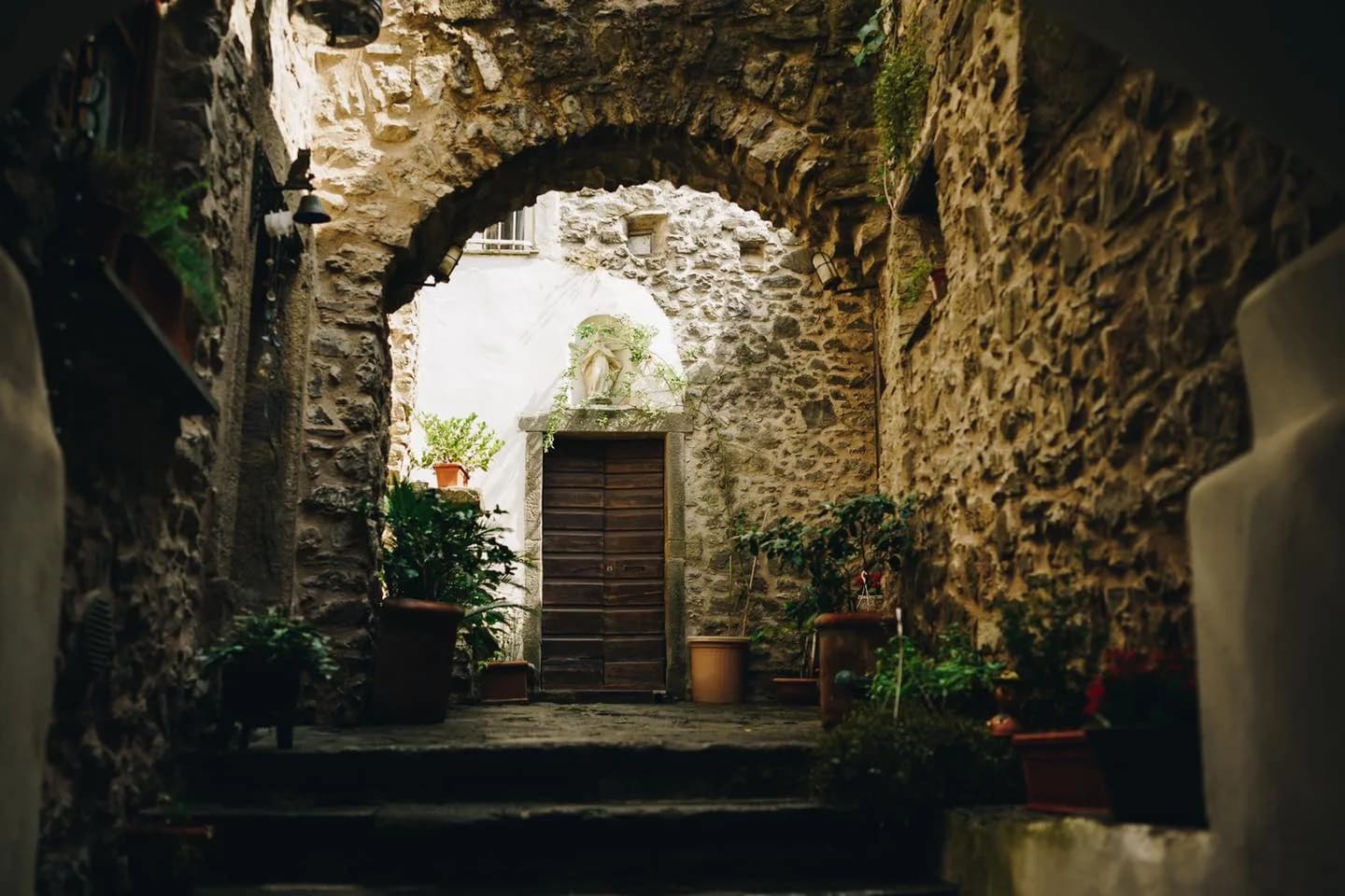 middle age village