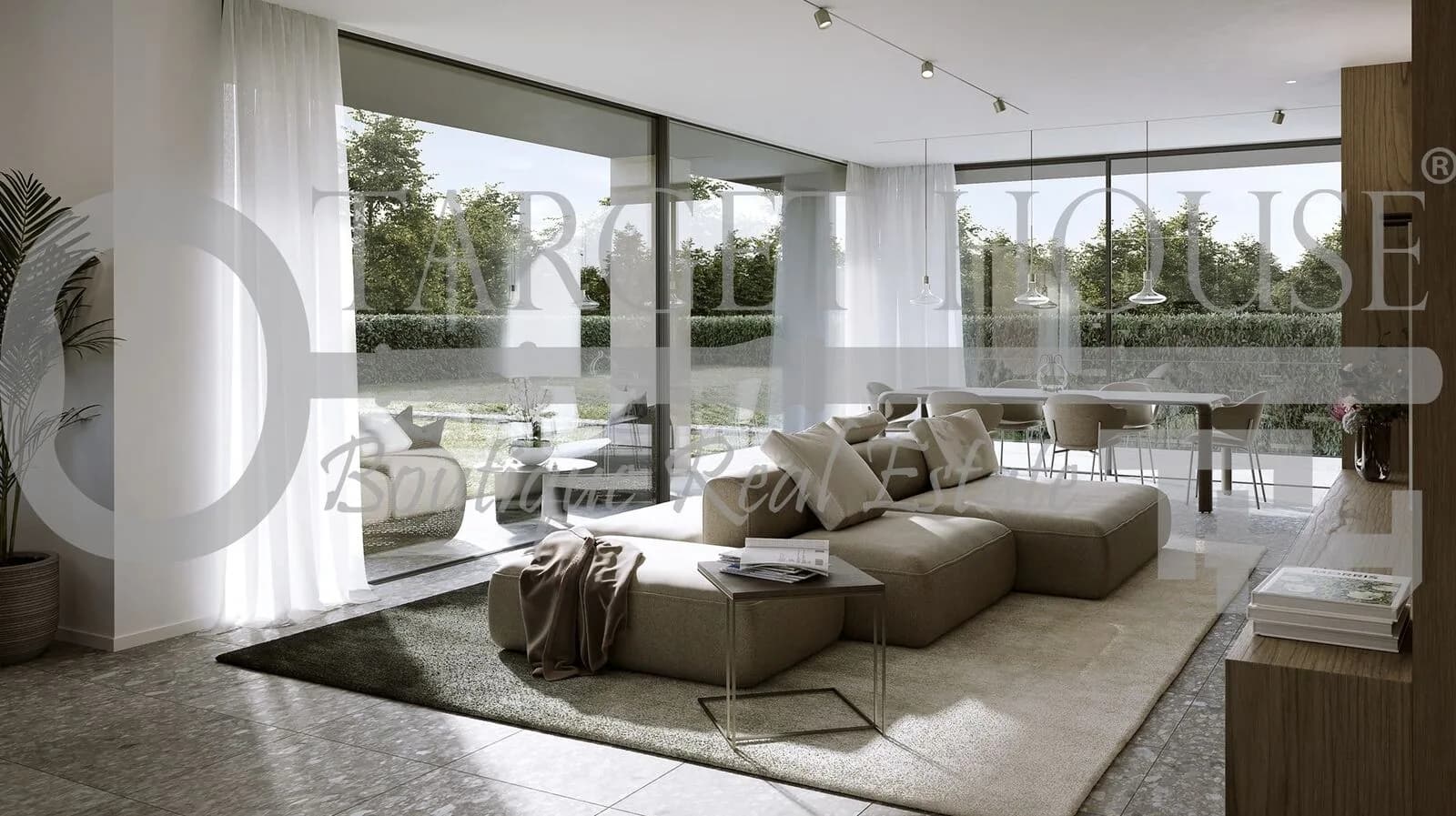 Modern villa in Menaggio with Lake Como and Bellagio views — gallery photo 10