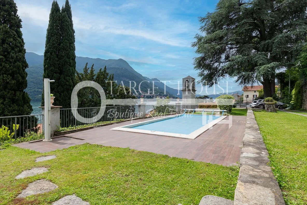Luxury villa in Carate Urio with Lake Como views, pool and terraces — gallery photo 38