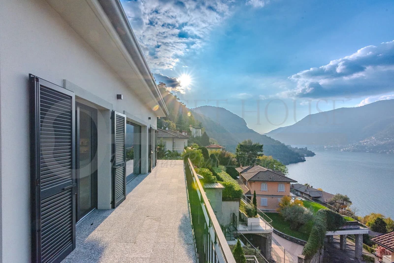Villa in Faggeto Lario with Lake Como views — gallery photo 8