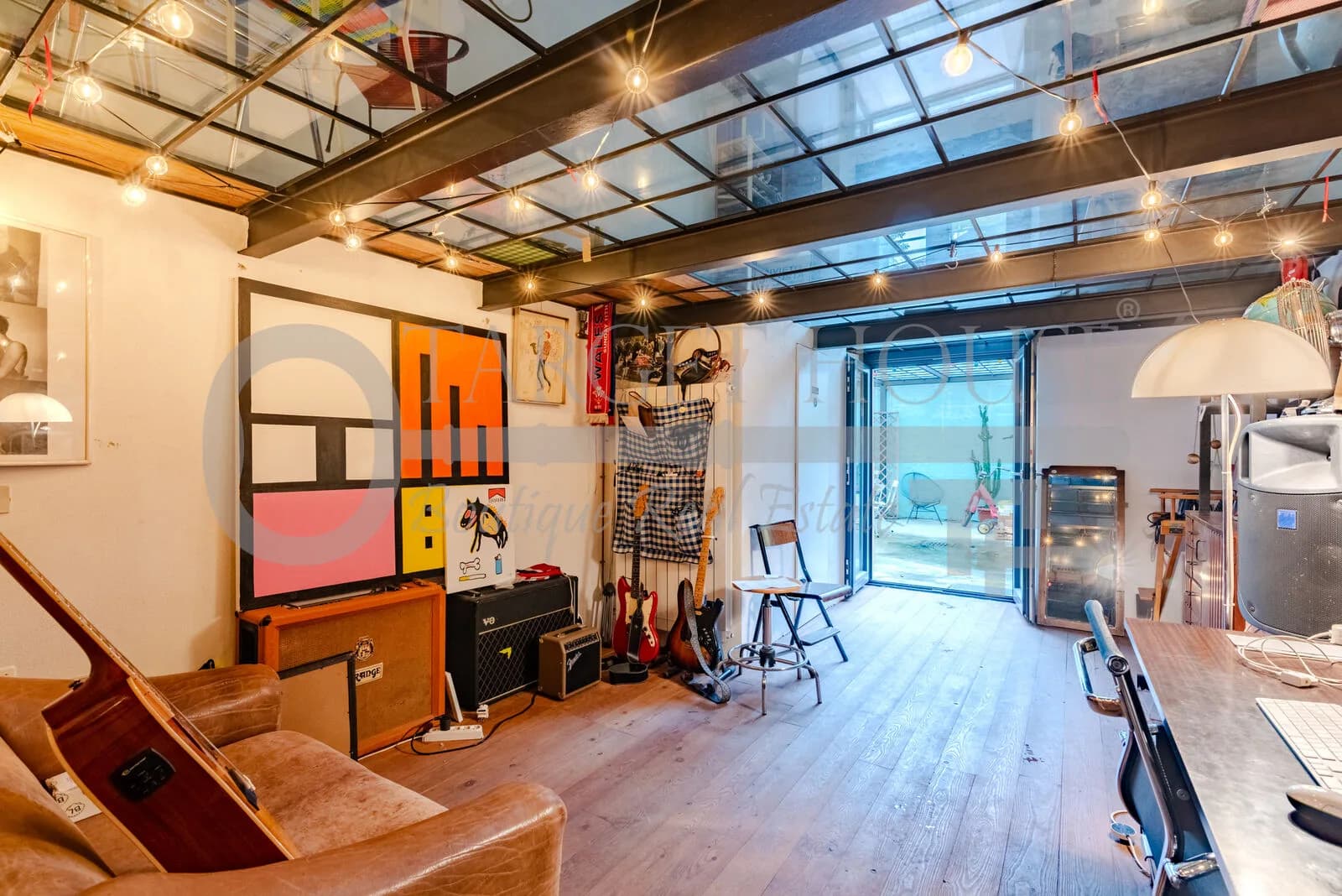 Loft with garden in Milan, Porta Venezia — gallery photo 2