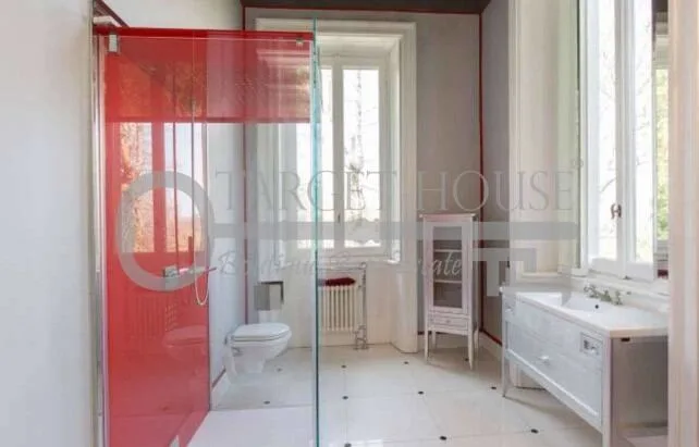 Restored 1875 Liberty villa in Stresa with private park — gallery photo 9