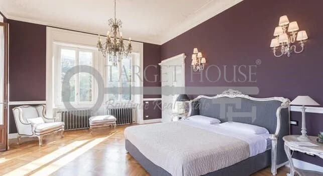 Restored 1875 Liberty villa in Stresa with private park — gallery photo 11
