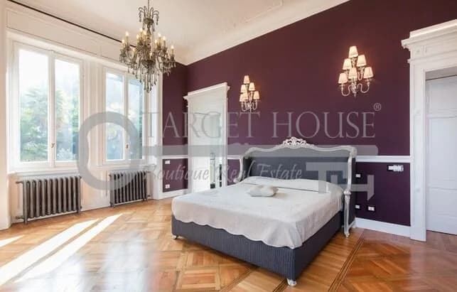 Restored 1875 Liberty villa in Stresa with private park — gallery photo 14