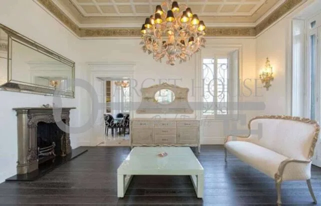 Restored 1875 Liberty villa in Stresa with private park — gallery photo 25