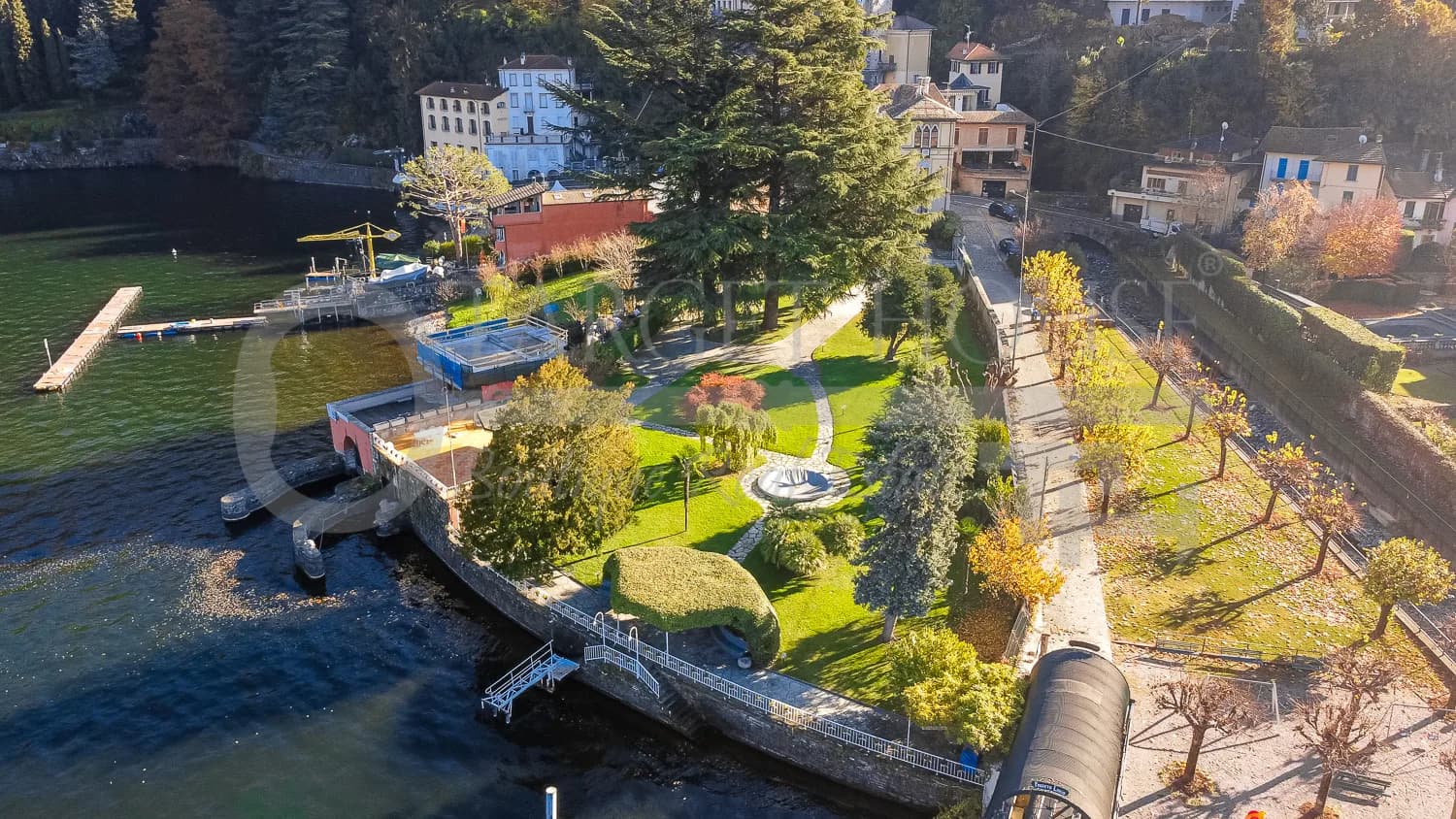 Historic Lake Como Waterfront Estate with Private Dock & Guest House